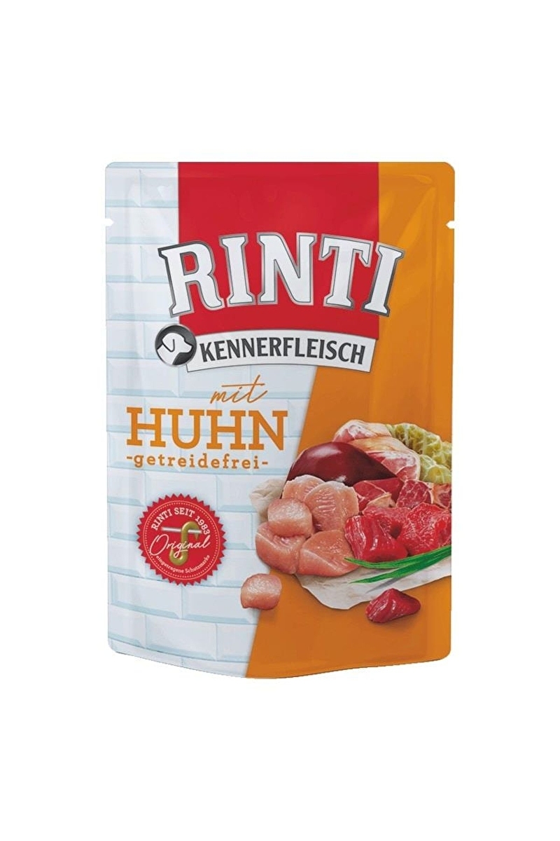 Rinti Pouch Tavuklu Köpek Maması 400 gr