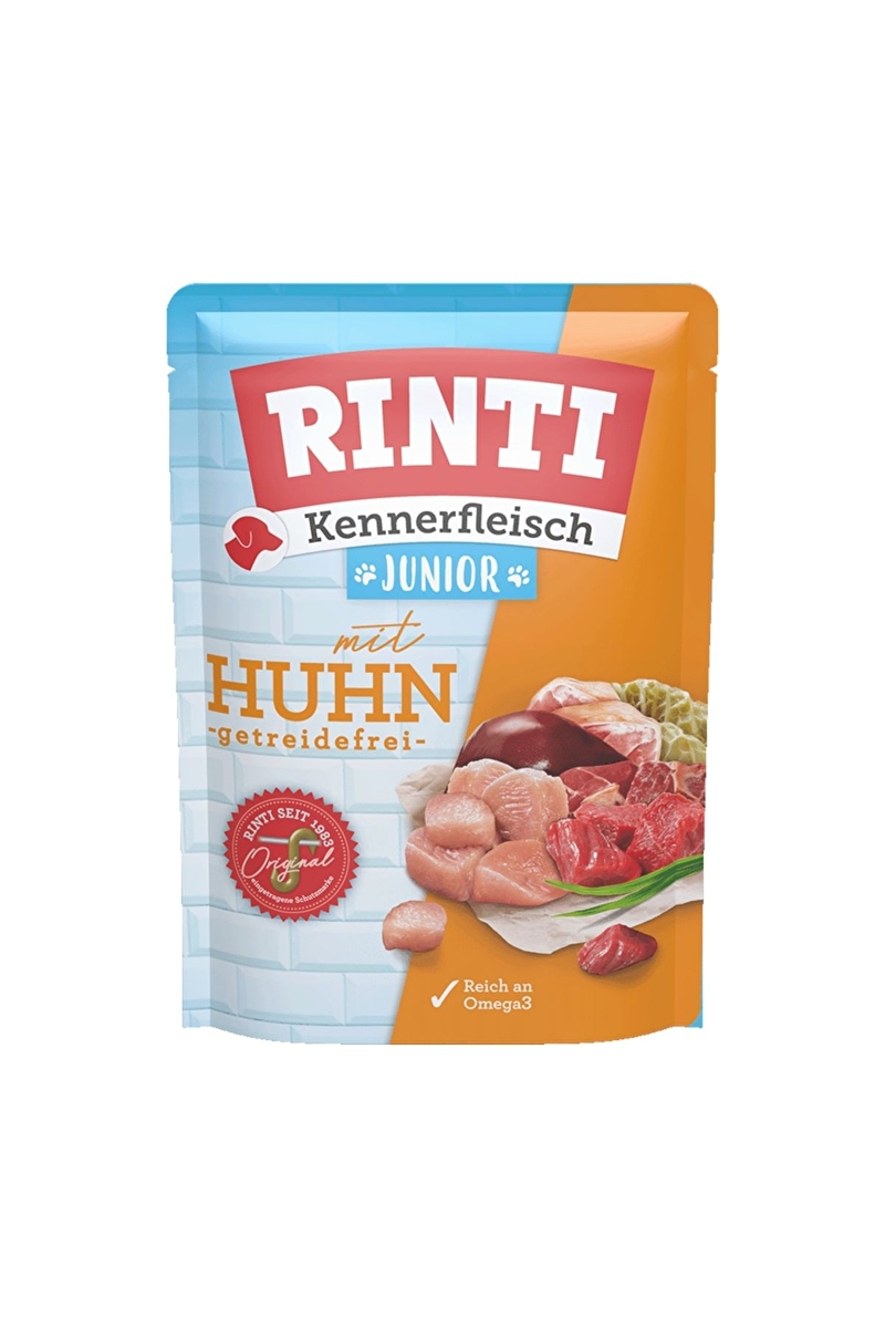 Rinti LB Tavuk Etli Yavru Köpek Yaş Maması 400 Gr