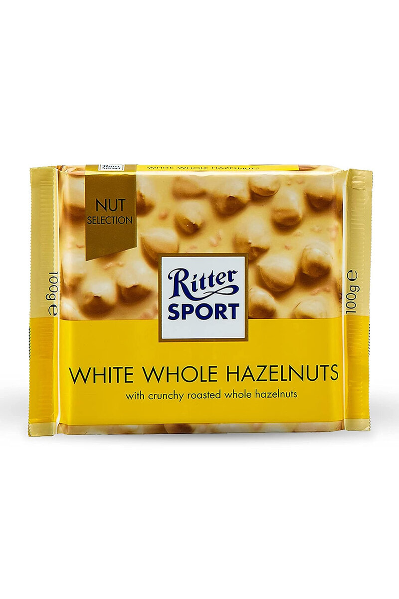 Ritter Beyaz Fındıklı Çikolata 100 g