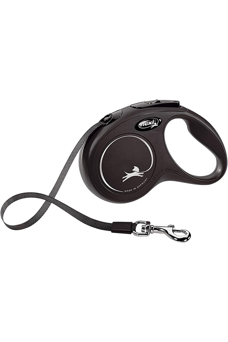 Flexi Pet Otomatik Classic Flexi 5 m S Siyah
