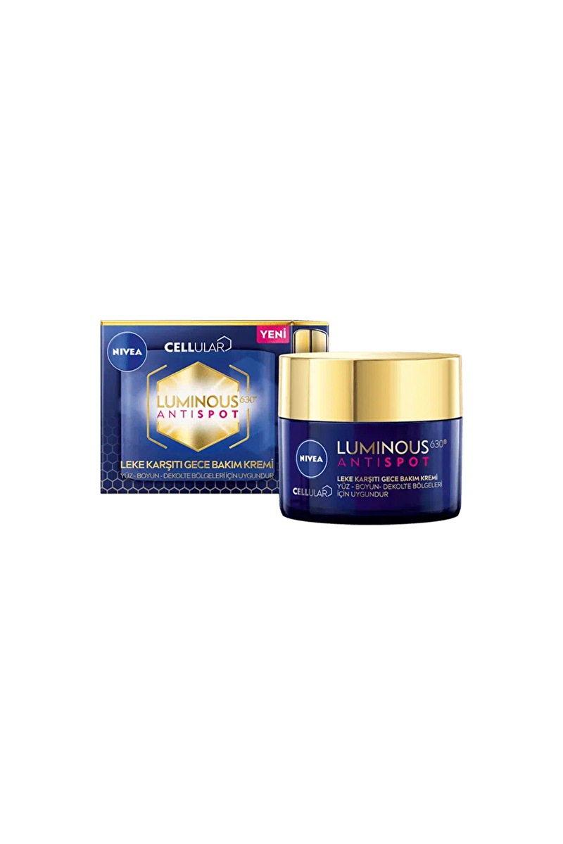 Nivea Luminous630 Leke Karşıtı Gece Kremi