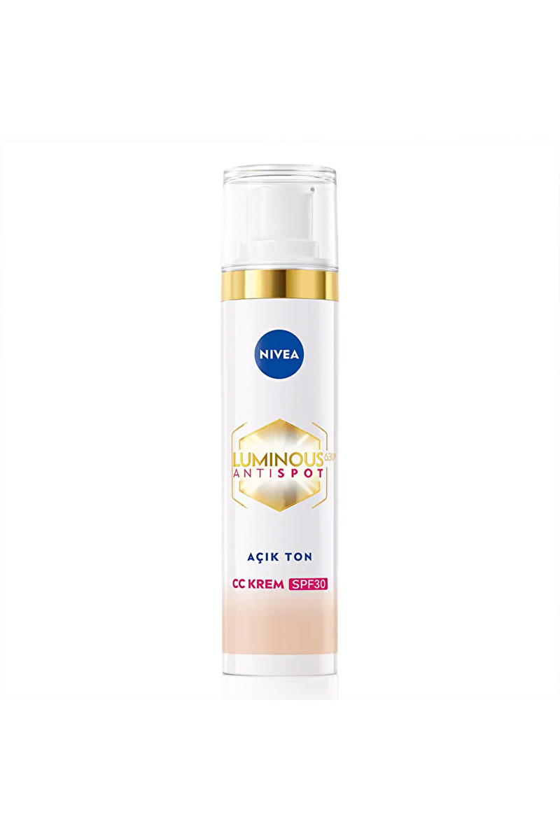Nivea Koyu Leke Karşıtı CC Yüz Kremi Açık Ton 40ml