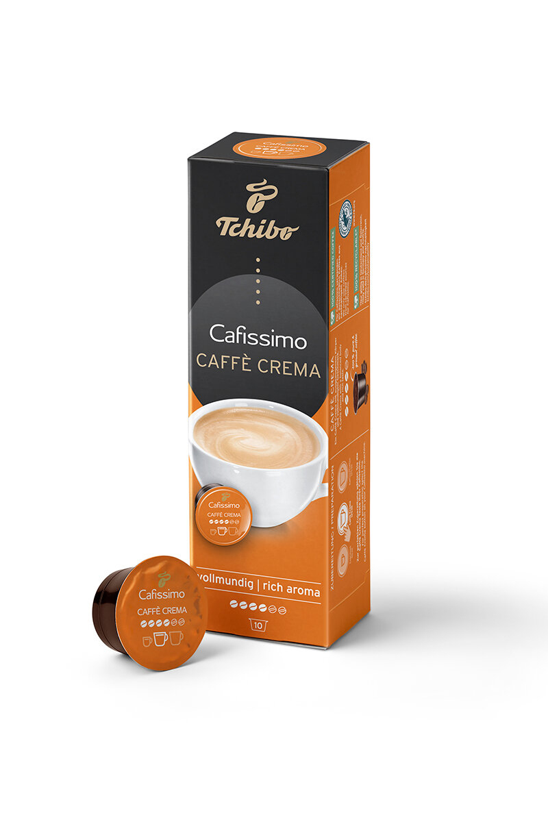 Tchibo Cafissimo Caffe Crema Rich Aroma 10'lu Kapsül Kahve