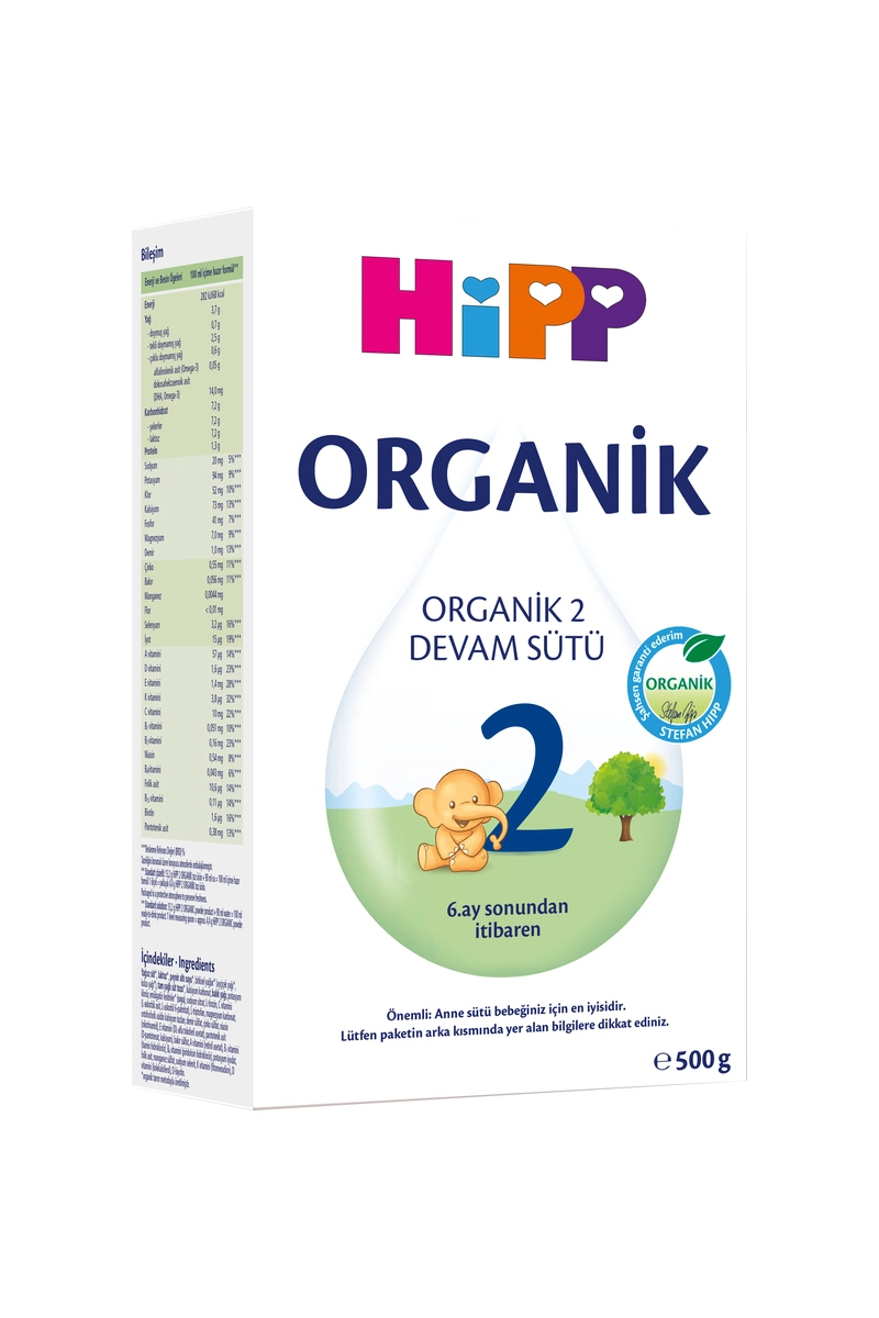 Hipp 2 Organik Bebek Sütü 500 g