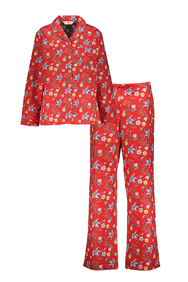 The Don Kadın Pijama Takımı TDNPJM002110RNK