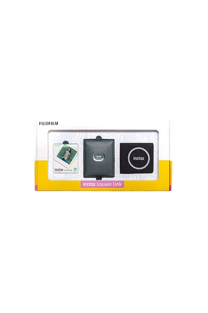 Instax Square Link Yeşil Akıllı Telefon Yazıcısı Bundle Box