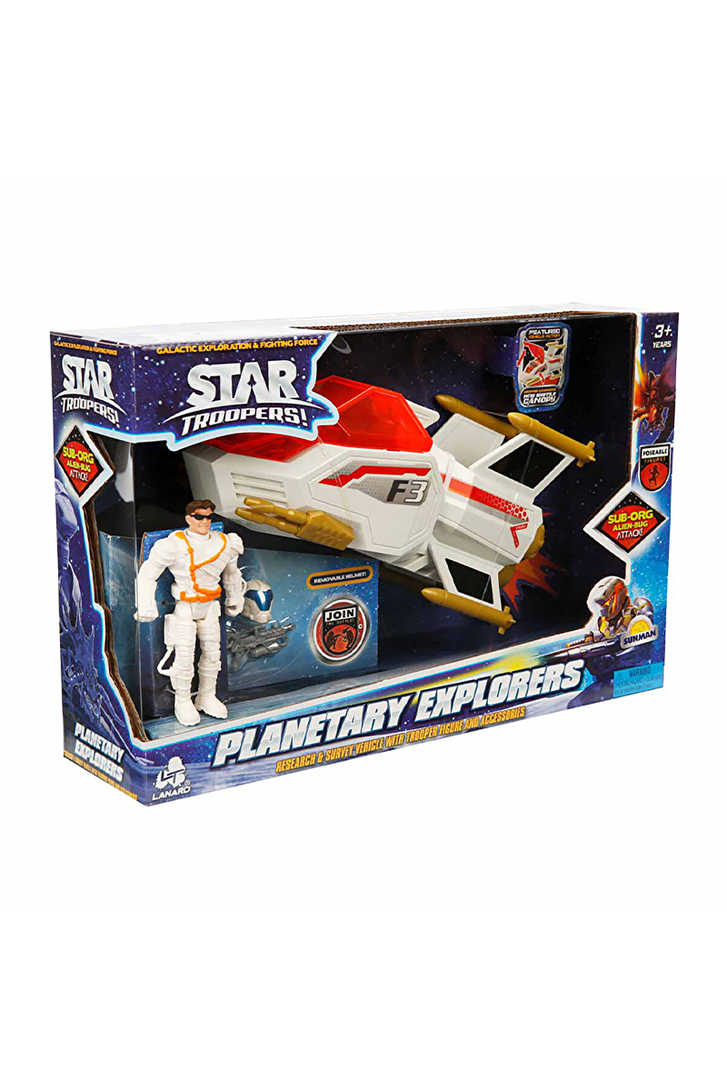 Oyuncak Uzay Aracı Figürlü Set