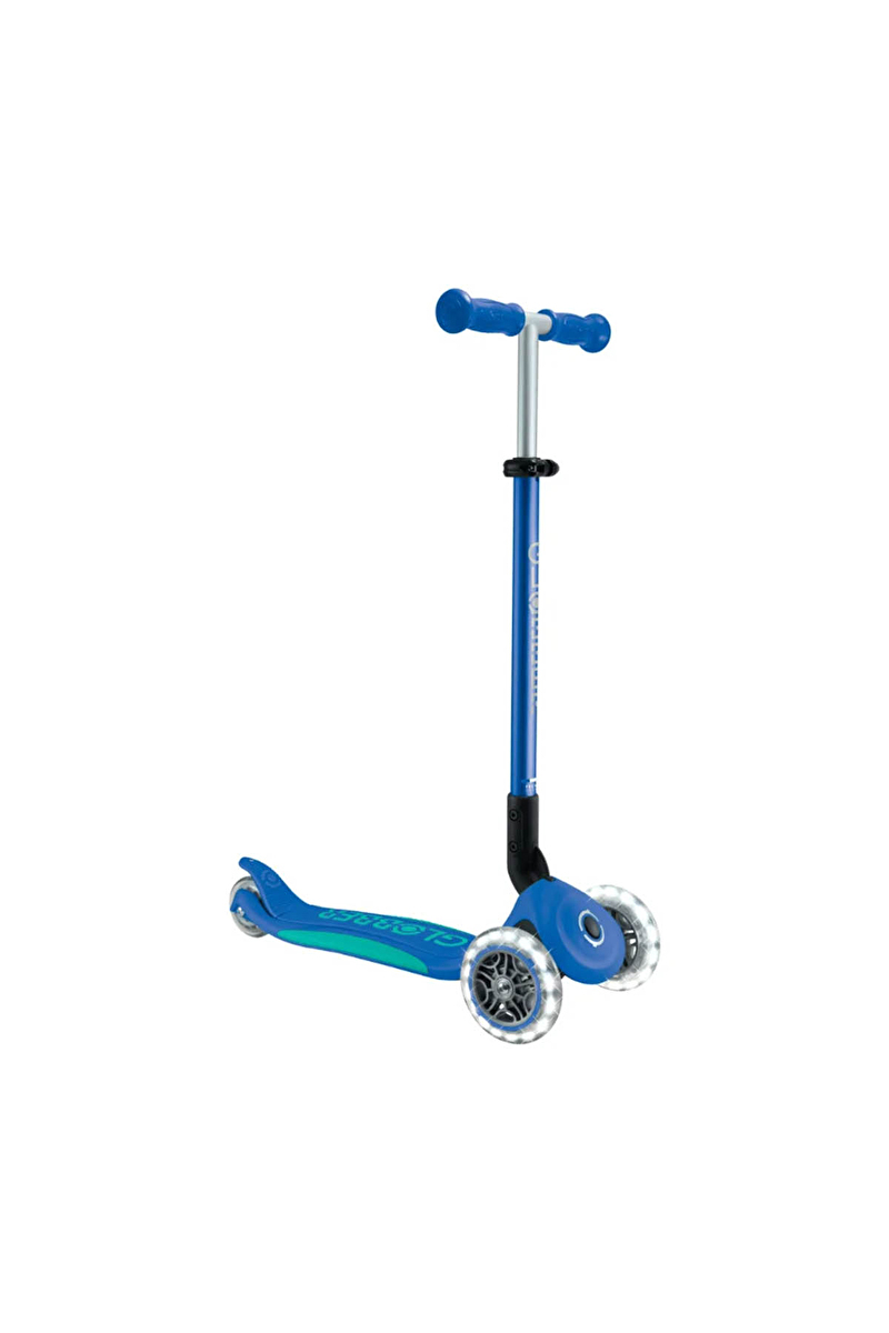 Globber Elite Deluxe Işıklı Scooter - Lacivert