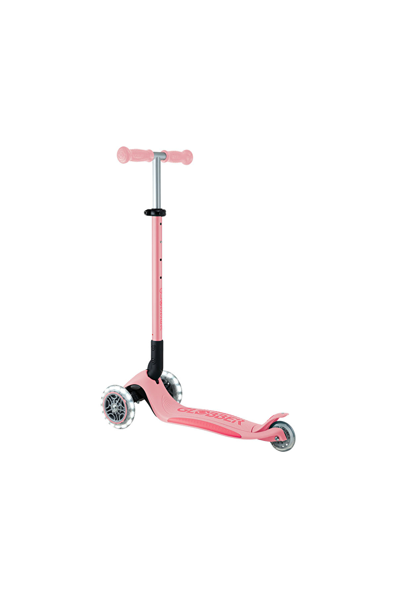 Globber Elite Deluxe Işıklı Scooter - Pastel Pembe