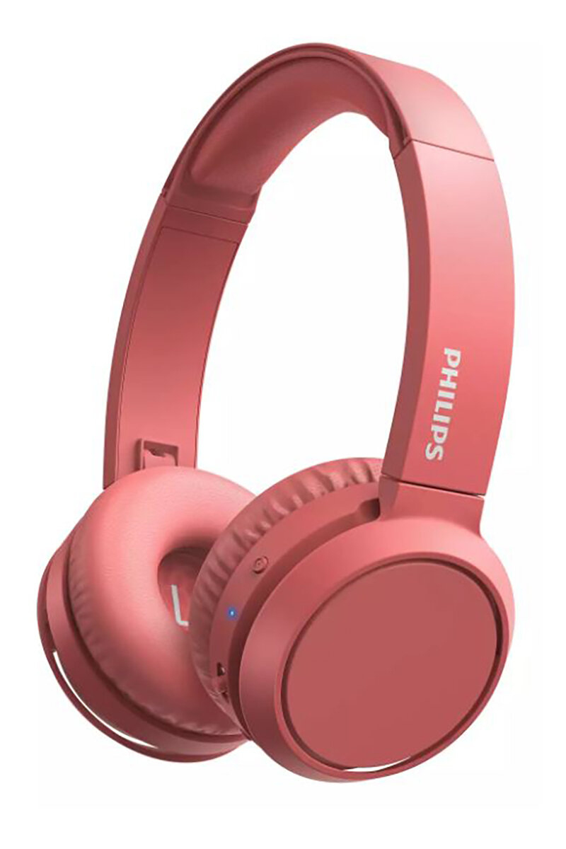 Philips TAH4205 Kablosuz Kulak Üstü Kulaklık (Mikrofonlu) Kırmızı