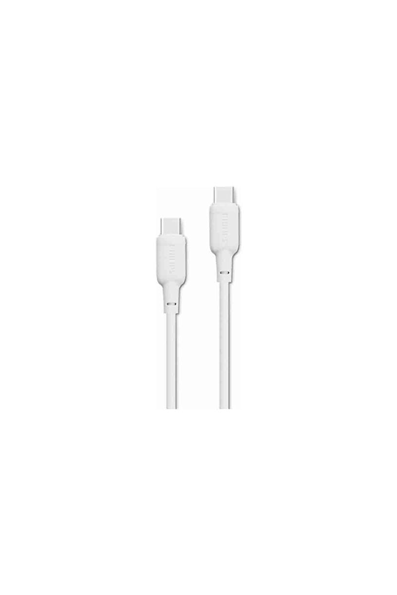 Philips 60W Usb-C Şarj Kablosu Beyaz DLC6541CW