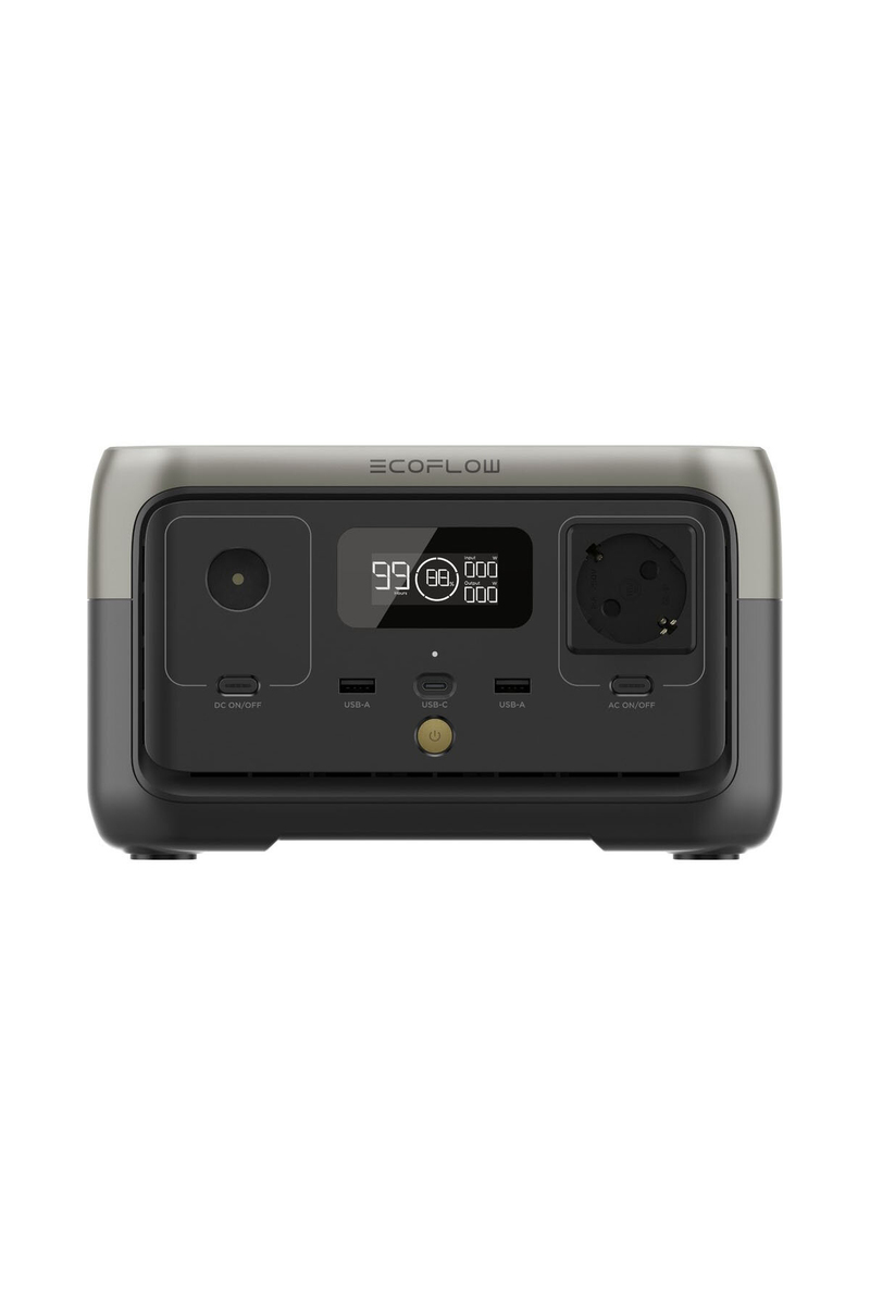 EcoFlow RIVER 2 Taşınabilir Güç Kaynağı ZMR600-B-EU