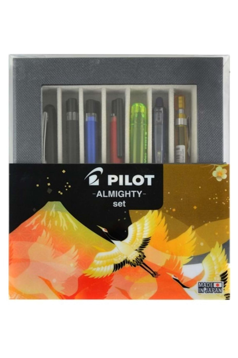 Pilot Almighty Dark Grey Set 7'li