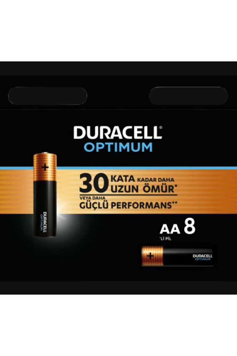 Duracell Optimum Kalem Pil 8'li