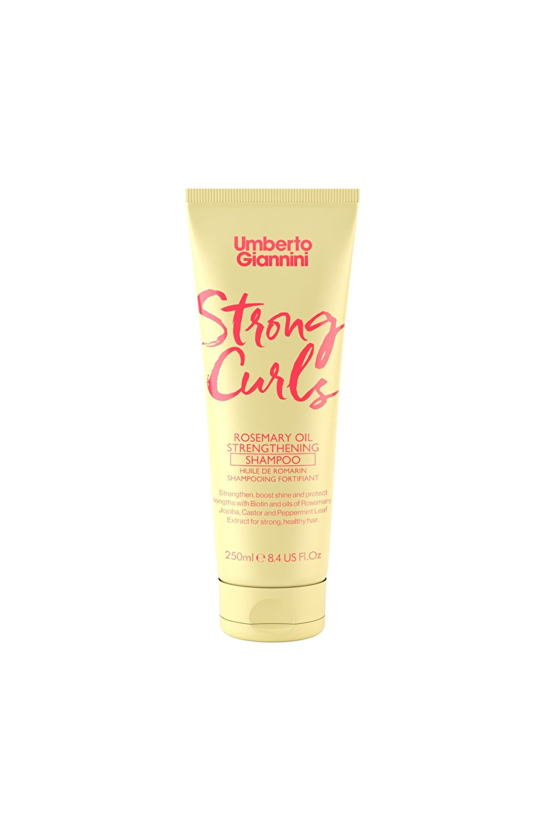 Umberto Giannini Strong Curls Güçlendirici Biberiye Yağlı Bukle Şampuanı 250 ml