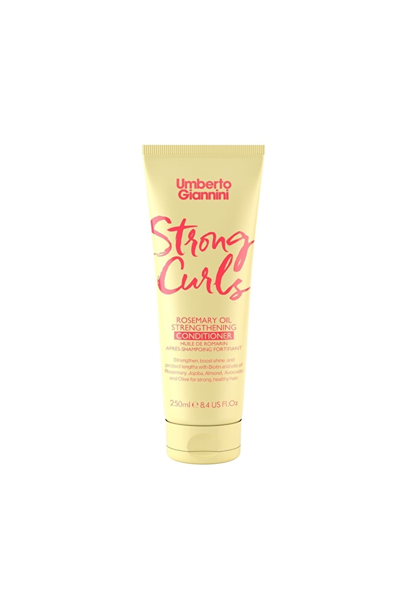 Umberto Giannini Strong Curls Güçlendirici Biberiye Yağlı Bukle Kremi 250 ml