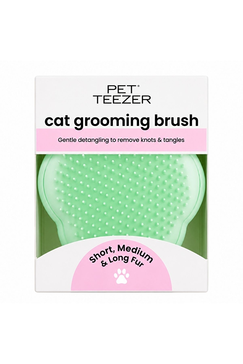 Pet Teezer Kedi Tarak/Masaj-Yeşil