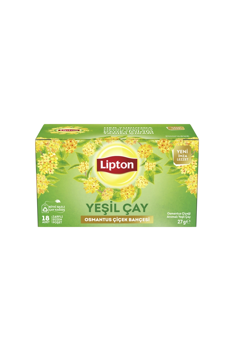 Lipton Osmantus Çiçek Bahçesi Yeşil Çay 18'li