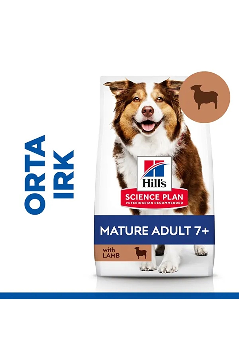 Hill's SP Kuzulu ve Pirinçli Orta Irk +7 Yaşlı Köpek Maması 2.5KG