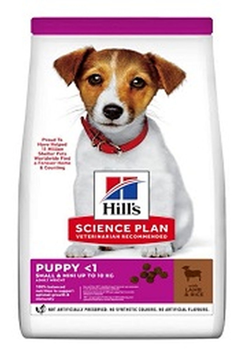 Hill's SP Kuzulu ve Pirinçli Küçük ve Mini Irk Yavru Köpek Maması 6KG