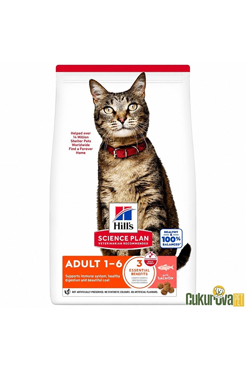 Hill's SP Somonlu Yetişkin Kedi Maması 1.5KG