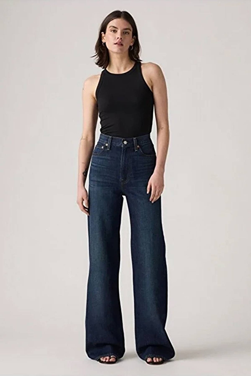 Levi's Kadın Ribcage Wide Leg Kot Pantolon 003VD-0003
