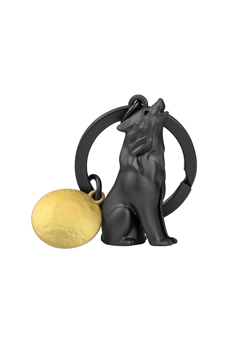 Metalmorphose Kurt Anahtarlık Gold-Siyah MTM165-01