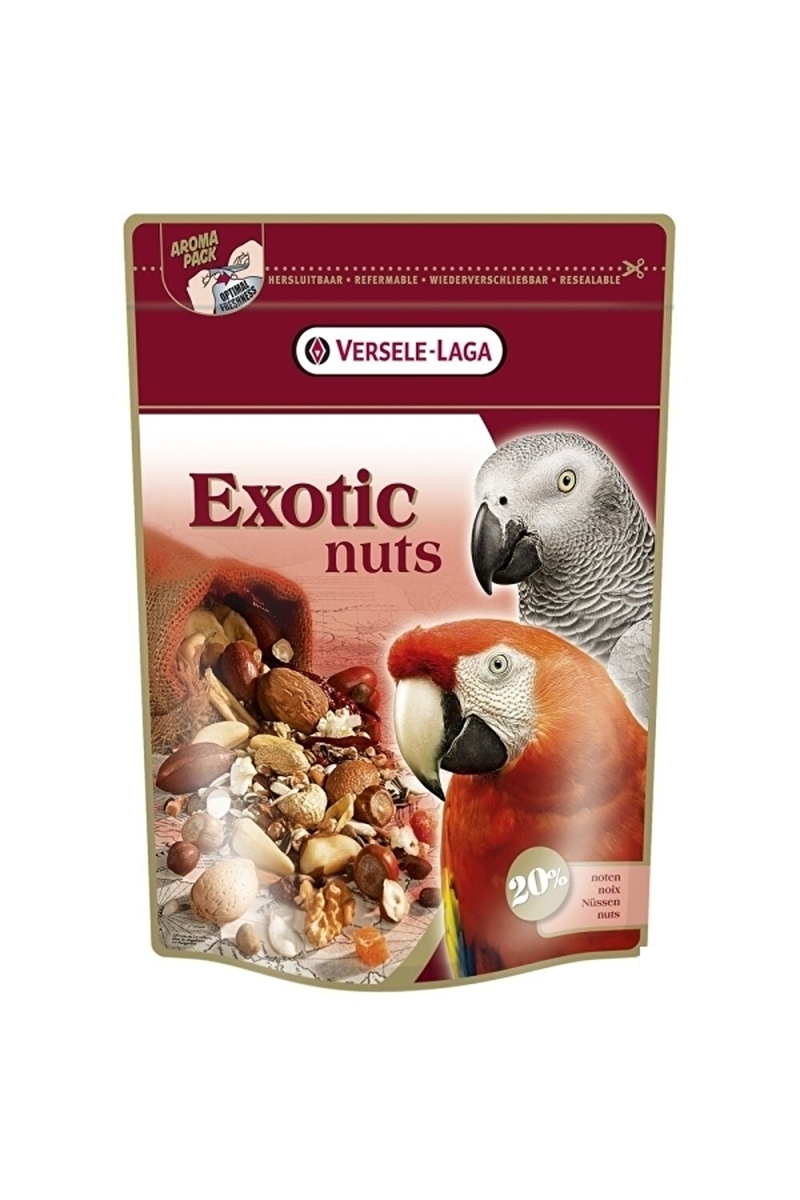 Versele Laga Exotic Nuts Papağanlar için Kuruyemiş Karışımı 750 Gr