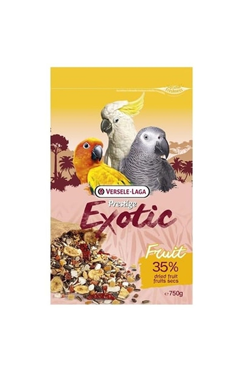Versele Laga Exotic Fruits Papağanlar için Kuru Meyve Karışımı 750 Gr