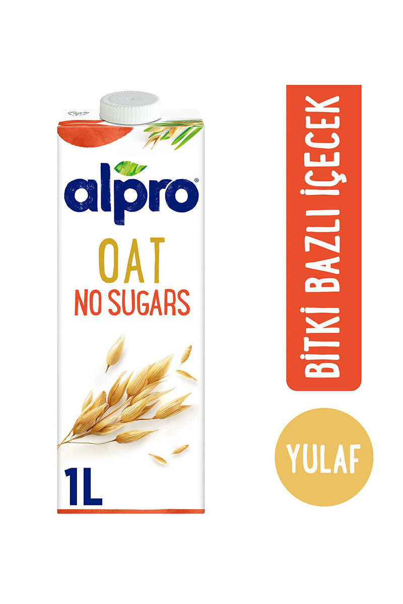 Alpro Şekersiz Yulaflı İçecek 1 L