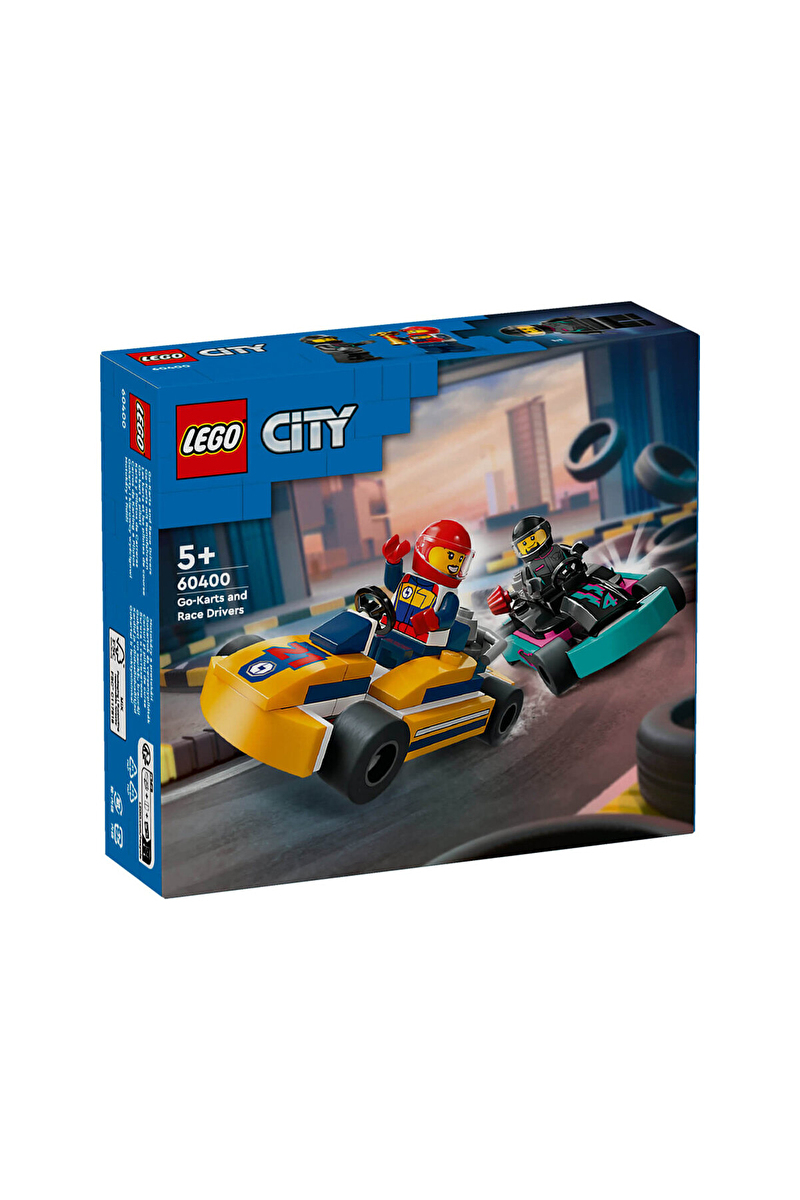 LEGO City Go-Kartlar ve Yarış Sürücüleri