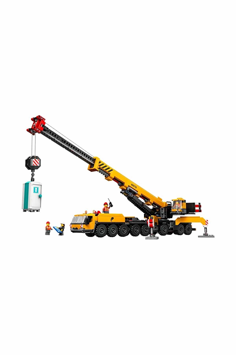 LEGO City Sarı Mobil İnşaat Vinci Oyuncak Seti 60409
