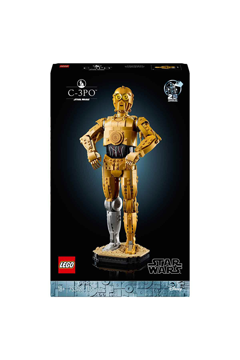 LEGO Star Wars C-3PO™ İnşa Edilebilen Droid Figürü 75398