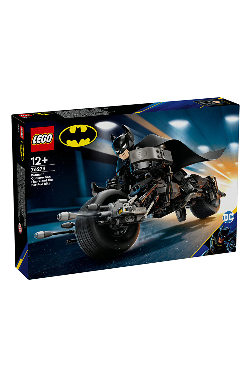 76273 LEGO® DC Batman™ Yapım Figürü ve Bat-Pod Motosiklet