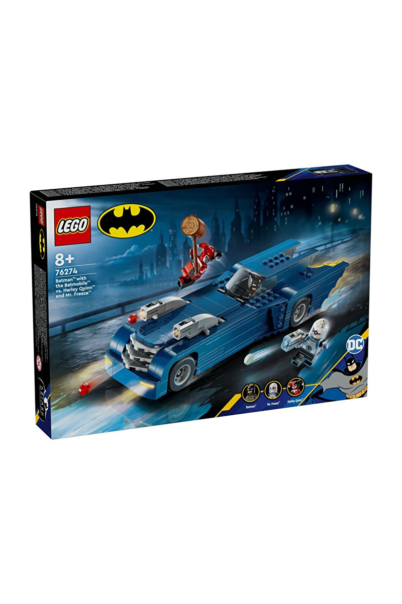 76274 LEGO® DC Batmobile™ ile Batman™, Harley Quinn™ ve Mr. Freeze™’e Karşı