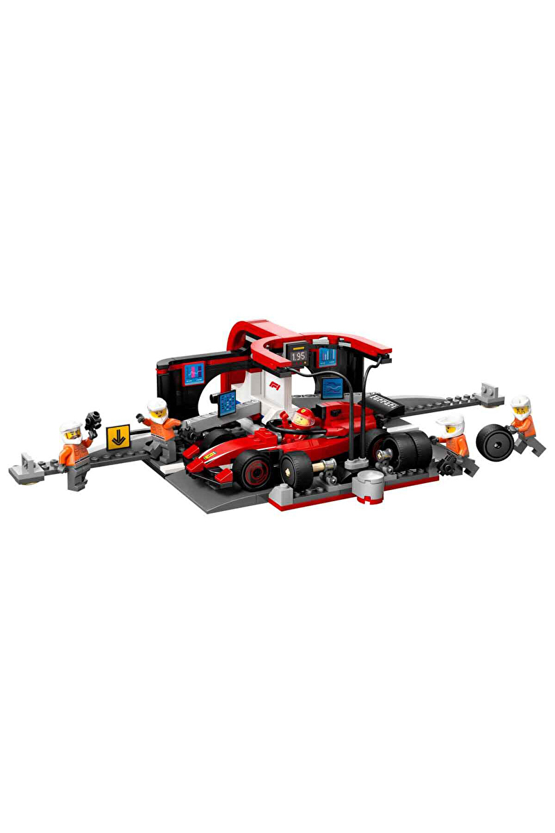Lego City F1 Pit Stop ve Ekibi 60443