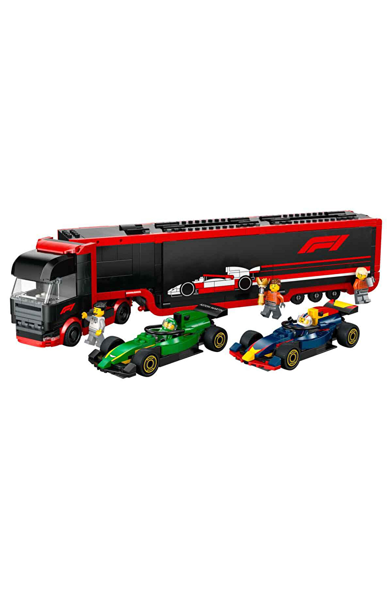 LEGO City F1 Kamyon RB20 ve AMR24 60445