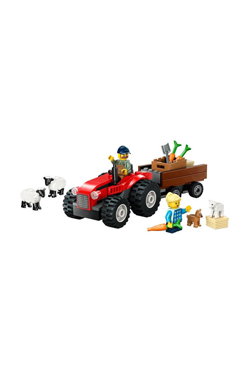 LEGO City Römorklu Çiftçi Traktörü 60461