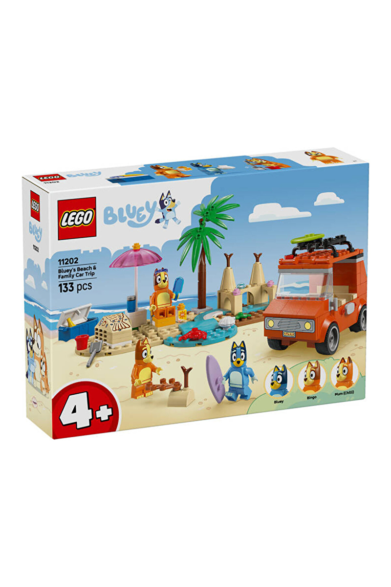 Lego Bluey'nin Ailece Plaj Gezisi 11202