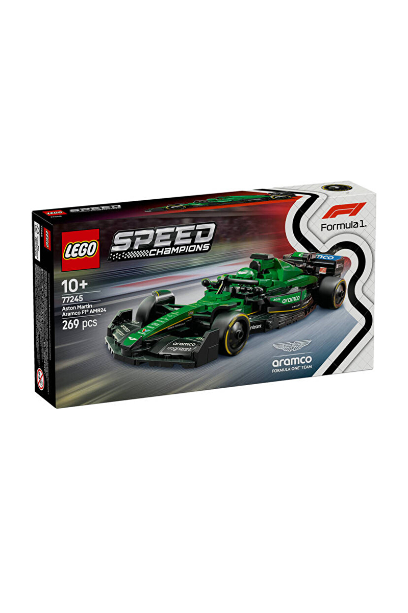 LEGO Speed Champions Aston Martin Aramco F1® AMR24 Yarış Arabası Araç Seti 77245