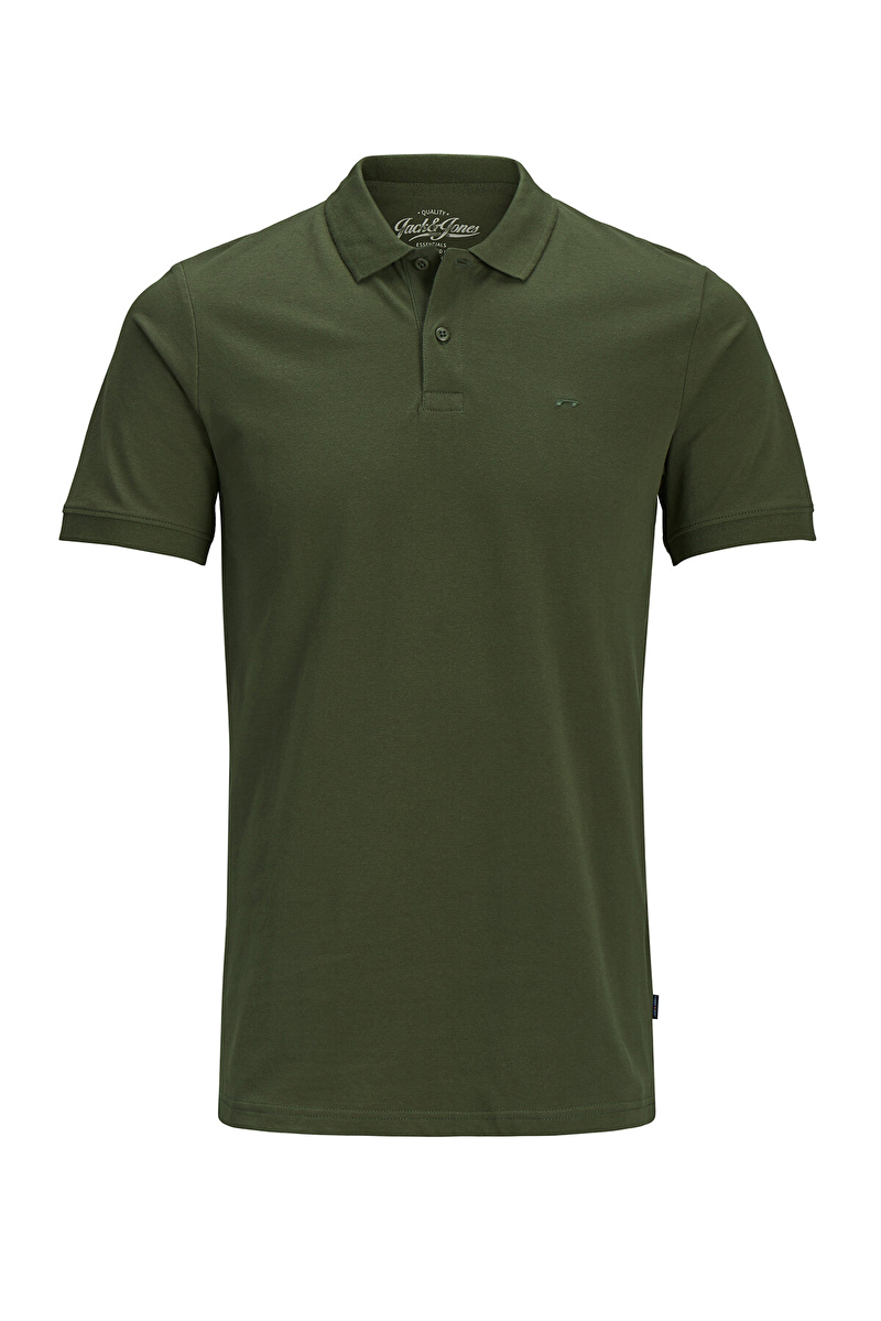 Jack&Jones Erkek Polo Yaka Tişört 12136516 OLIVE NIGHT2