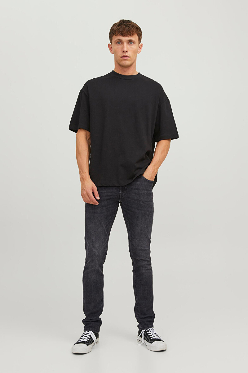 Jack&Jones Glenn Erkek Kot Pantolon 12243595 BLACK DENIM