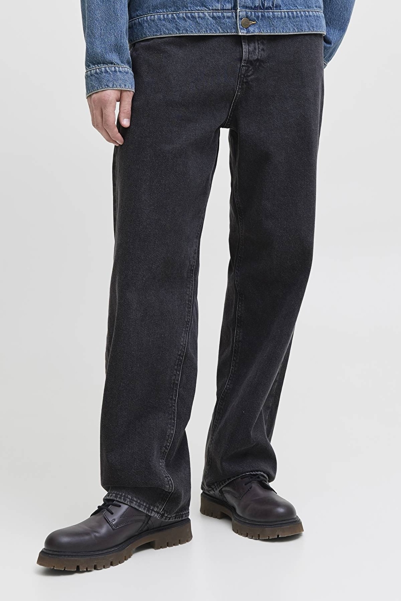 Jack&Jones Alex Erkek Kot Pantolon 12252762 Black Denim