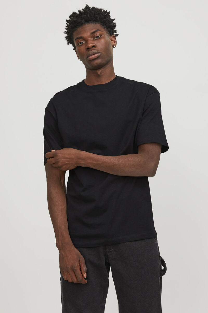 Jack&Jones Erkek Tişört 12249319 BLACK