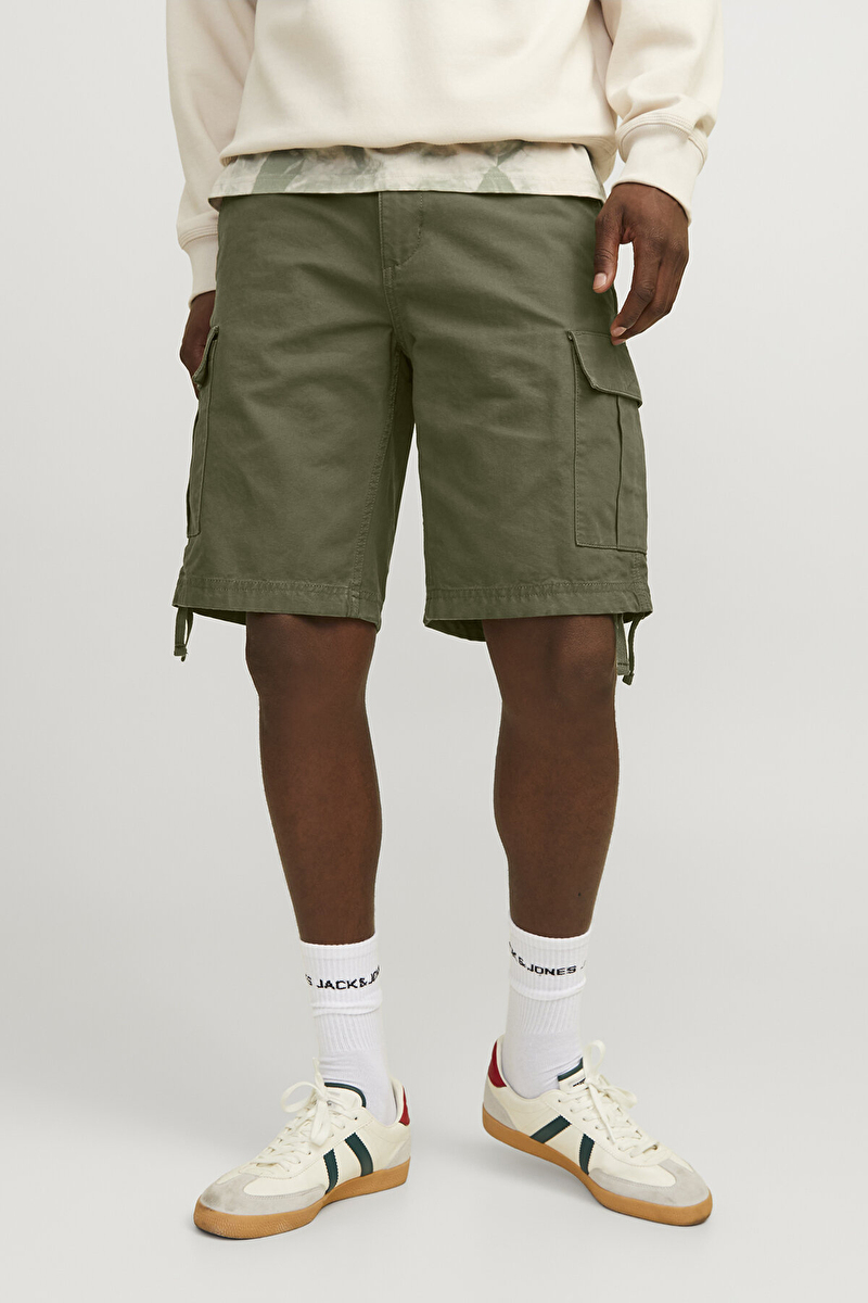 Jack&Jones Erkek Şort 12248685 OLIVE NIGHT