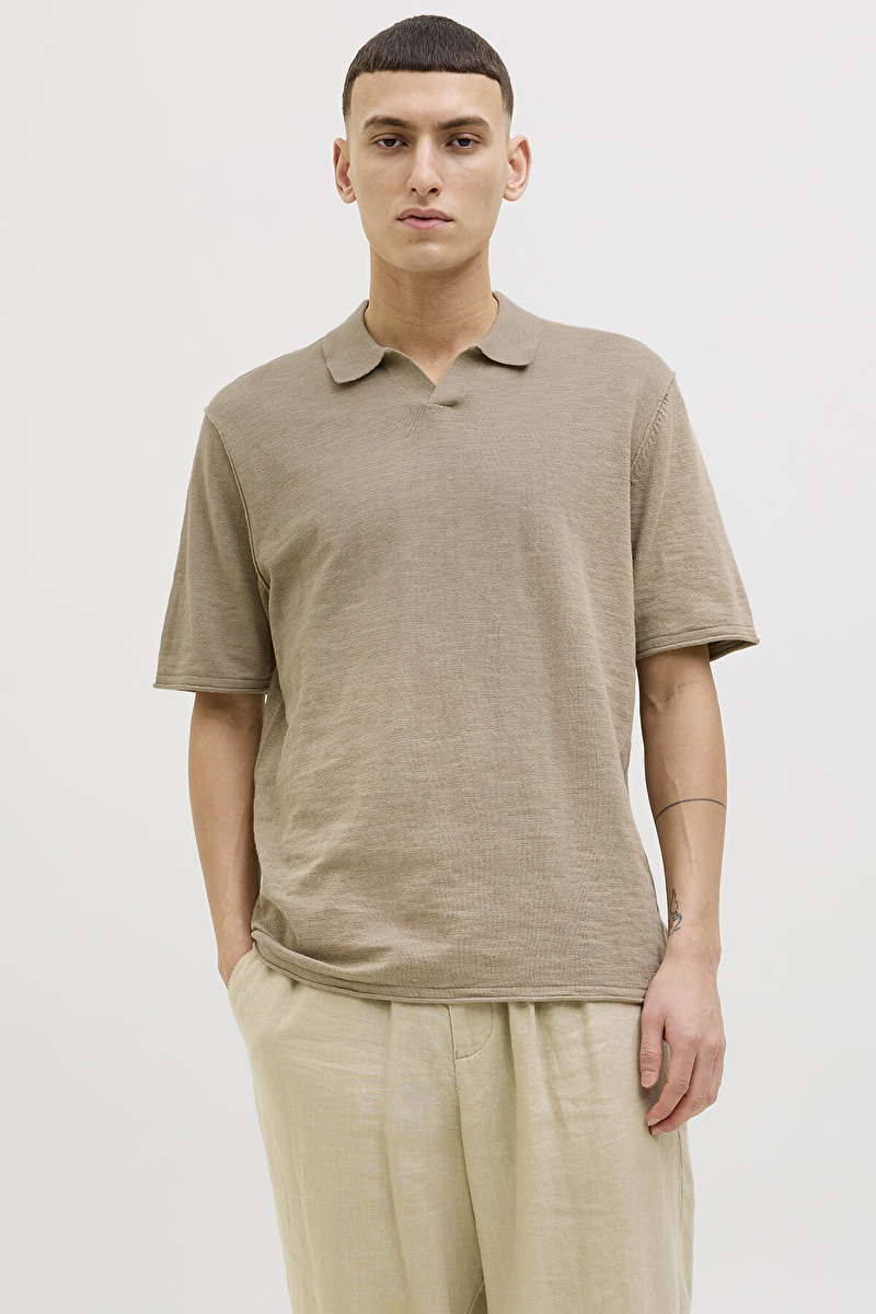 Jack&Jones Erkek Polo Yaka Tişört 12269650 CROCKERY