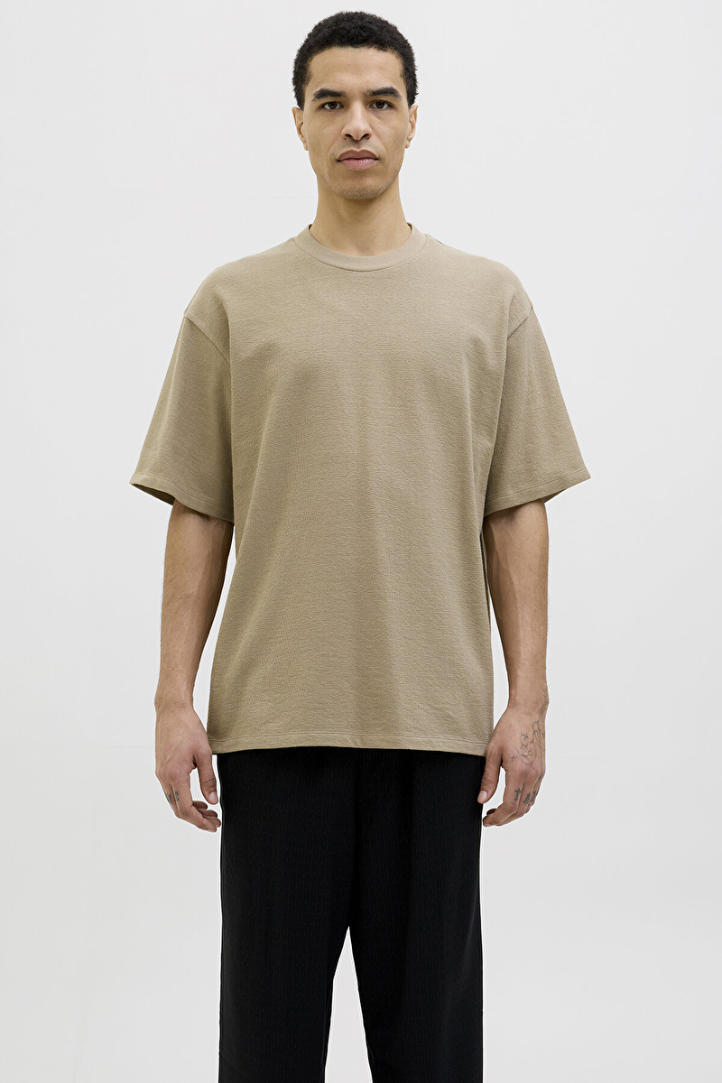 Jack&Jones Erkek Tişört 12270710 CORIANDER