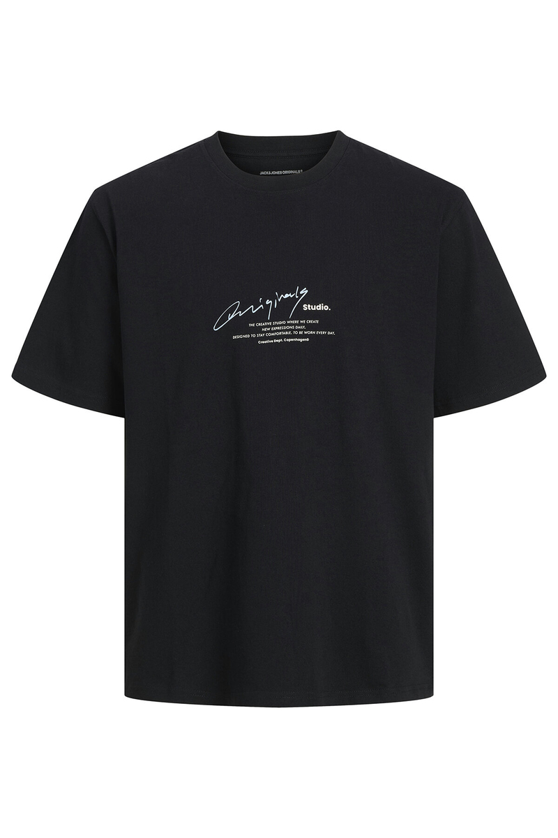 Jack&Jones Erkek Tişört 12273373 BLACK