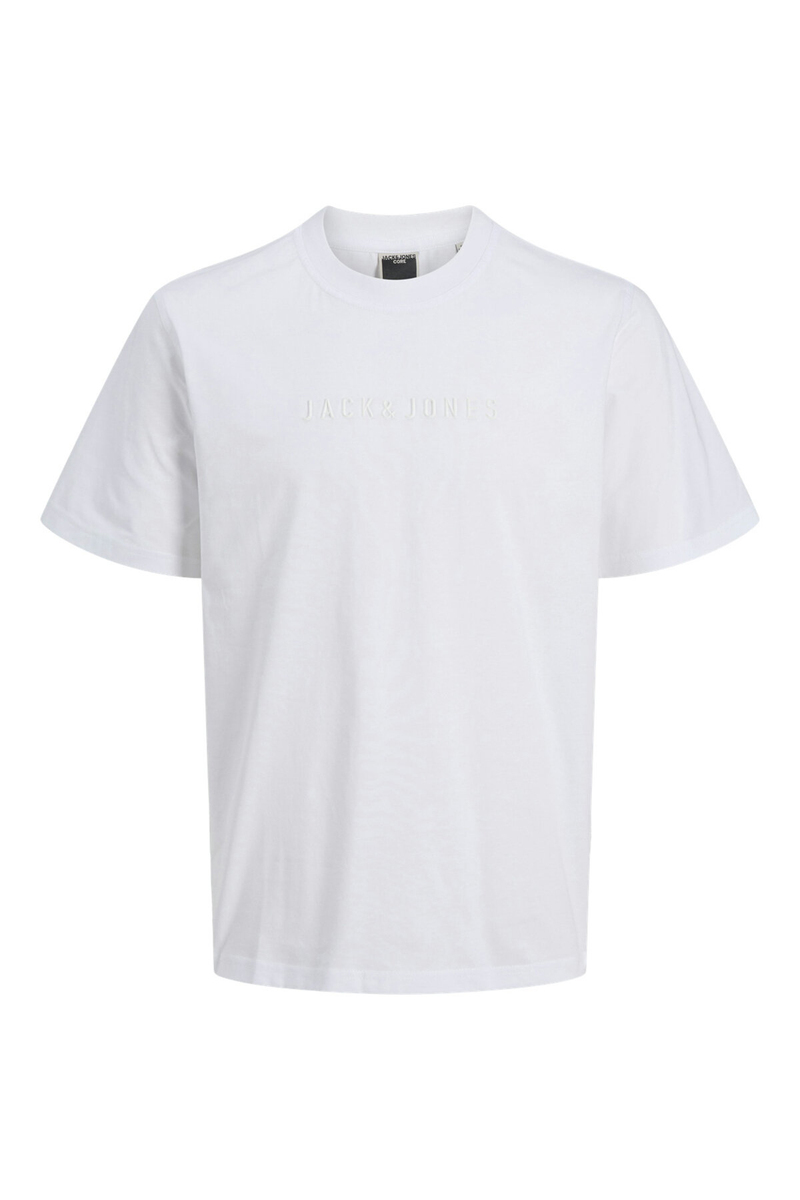 Jack&Jones Erkek Tişört 12273070 BRIGHT WHITE