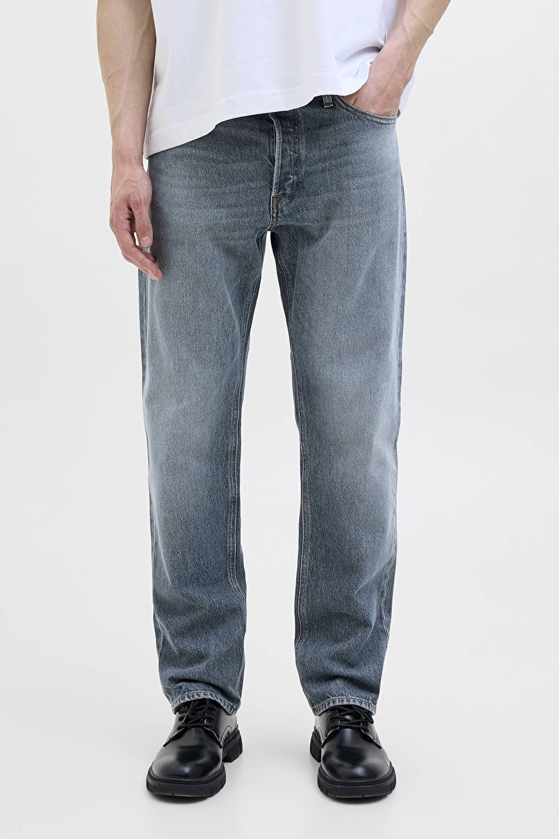 Jack&Jones Chris Erkek Kot Pantolon 12278152 BLUE DENIM